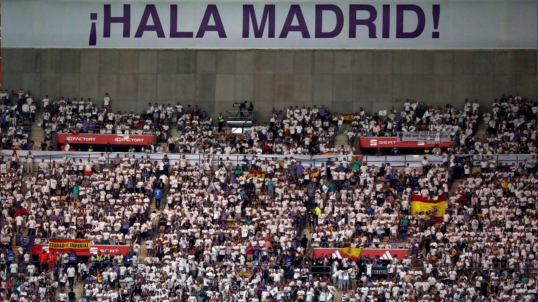 Así celebró la afición del Real Madrid el gol de Rodrygo Copa del Rey