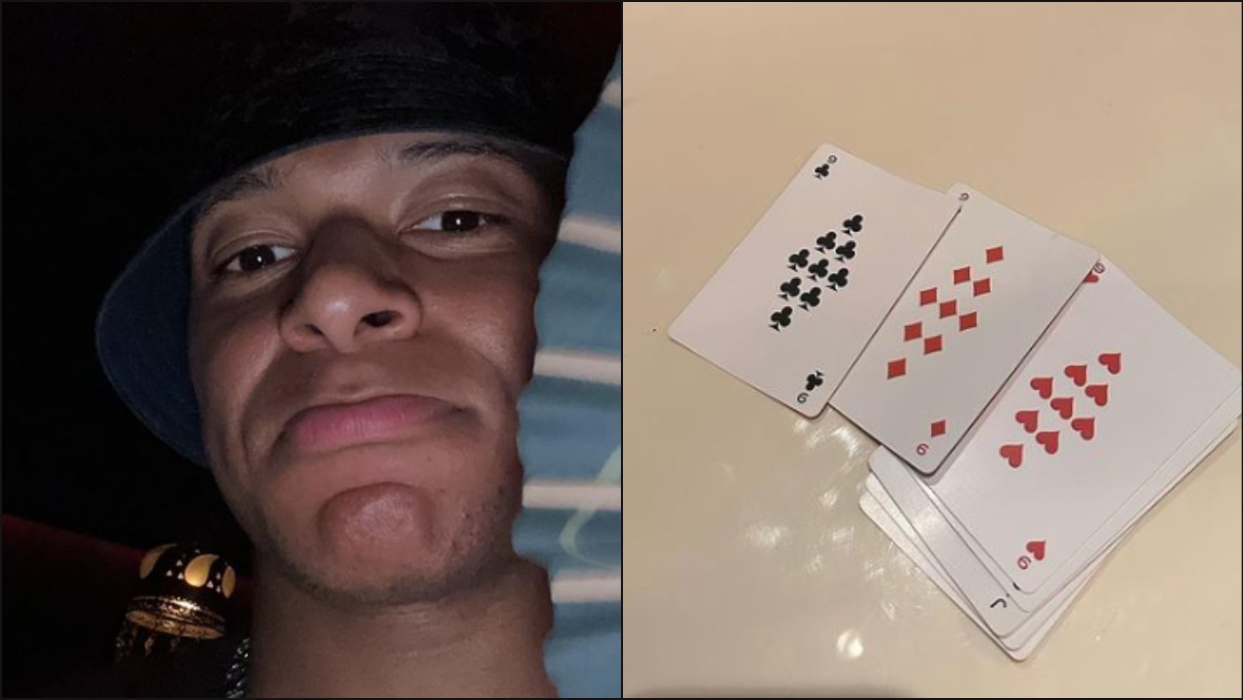 Kylian Mbappé muestra sus cartas y le hace un guiño al 9 en su última