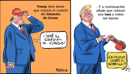 Trump, el Estrecho de Ormuz y la tasa