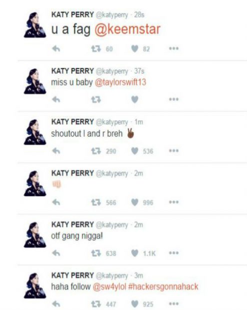 Hackean La Cuenta De Twitter De Katy Perry