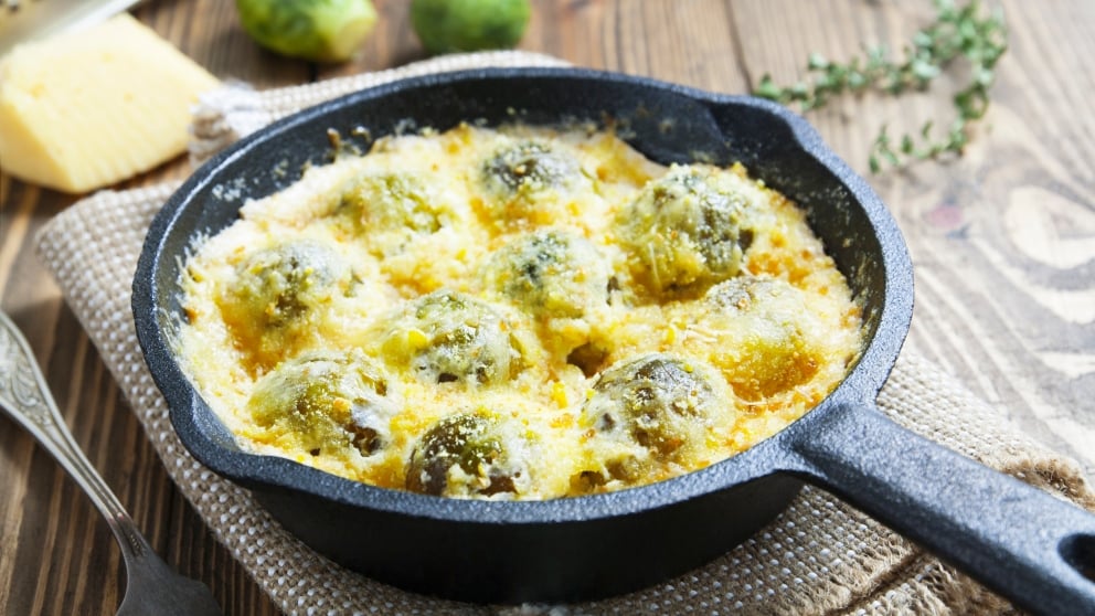 Receta De Coles De Bruselas Gratinadas F Cil De Preparar