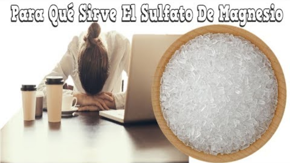 Sulfato de magnesio para qué sirve