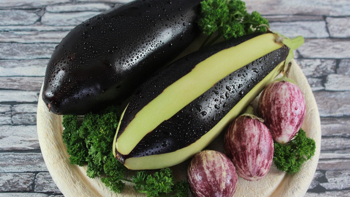 Receta de berenjenas al horno con miel y vinagre de Módena