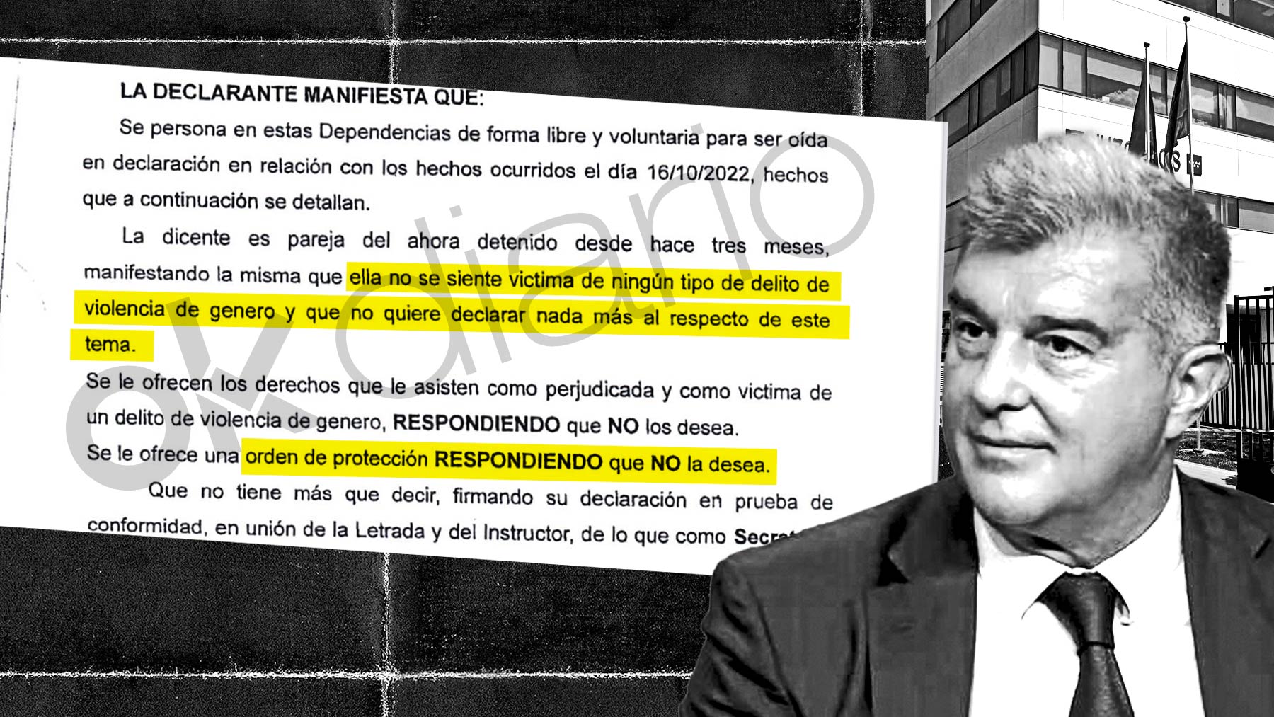 La Novia Del Hijo De Joan Laporta Dijo Que No Desea Formular Denuncia