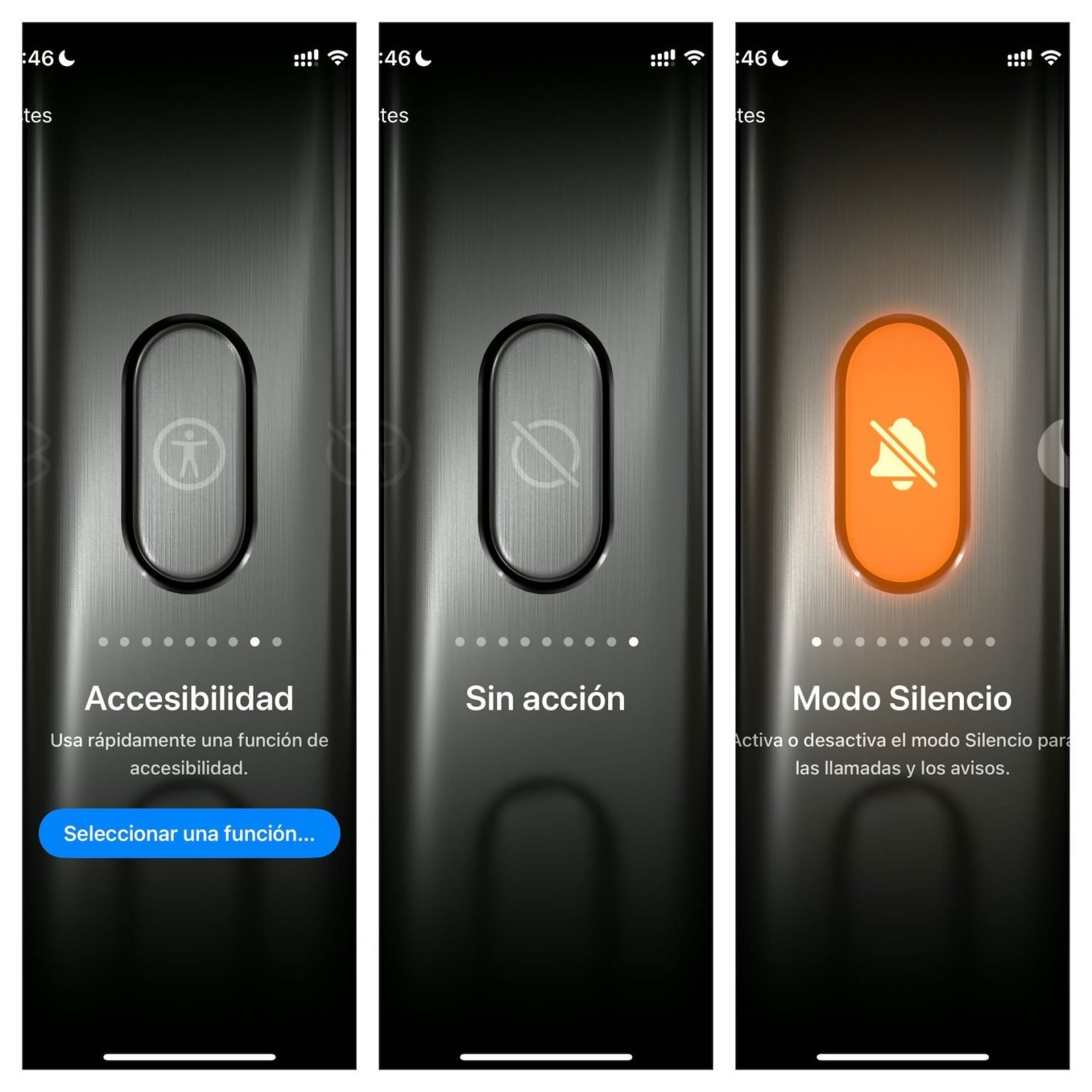 Así se configura el botón de acción del iPhone 15 Pro