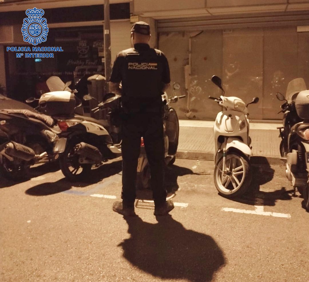 La Policía Nacional recupera 190 motos que habían sido robadas en Ibiza