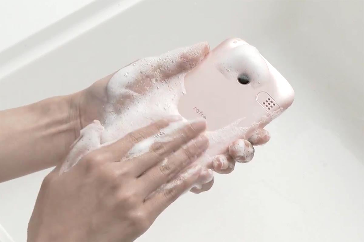 Kyocera Digno Rafre, el teléfono que puedes lavar con agua y jabón