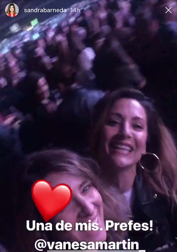 Sandra Barneda Y Nagore Robles Viven Un Tenso Momento En Un Concierto