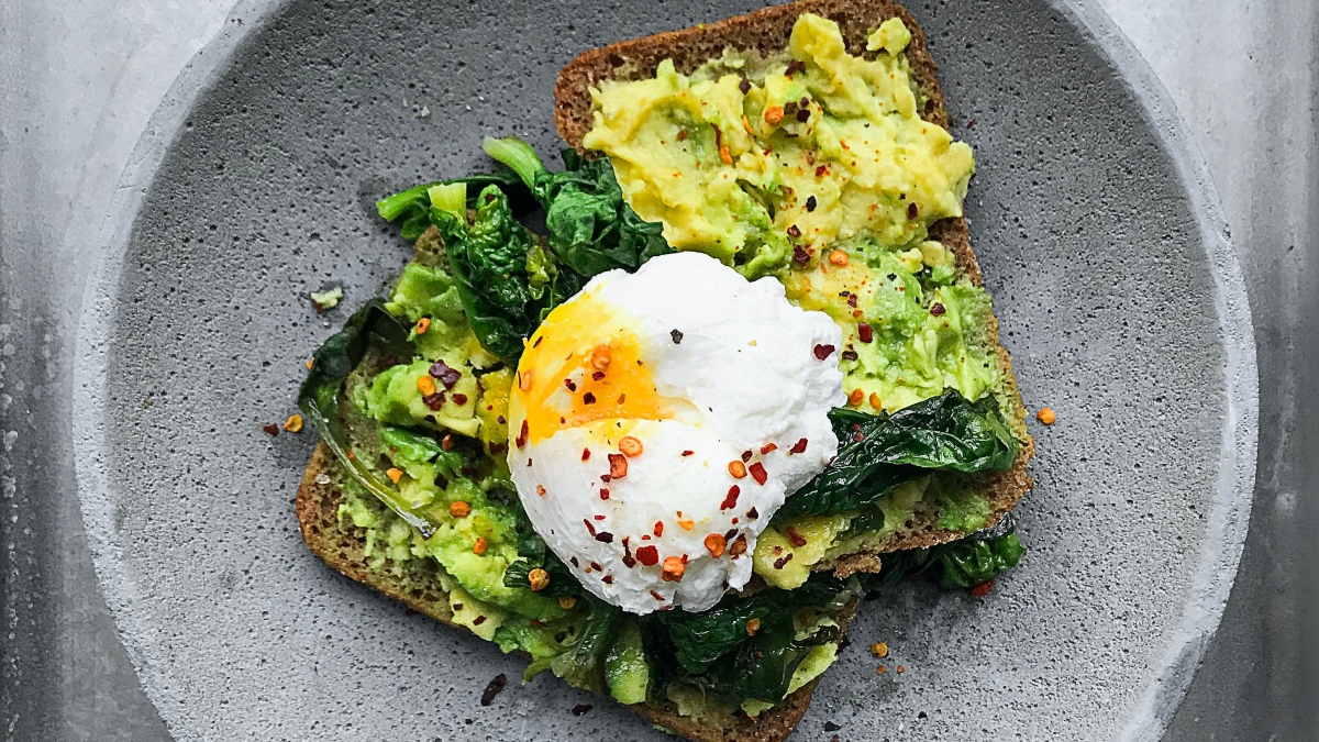 Tostadas con aguacate