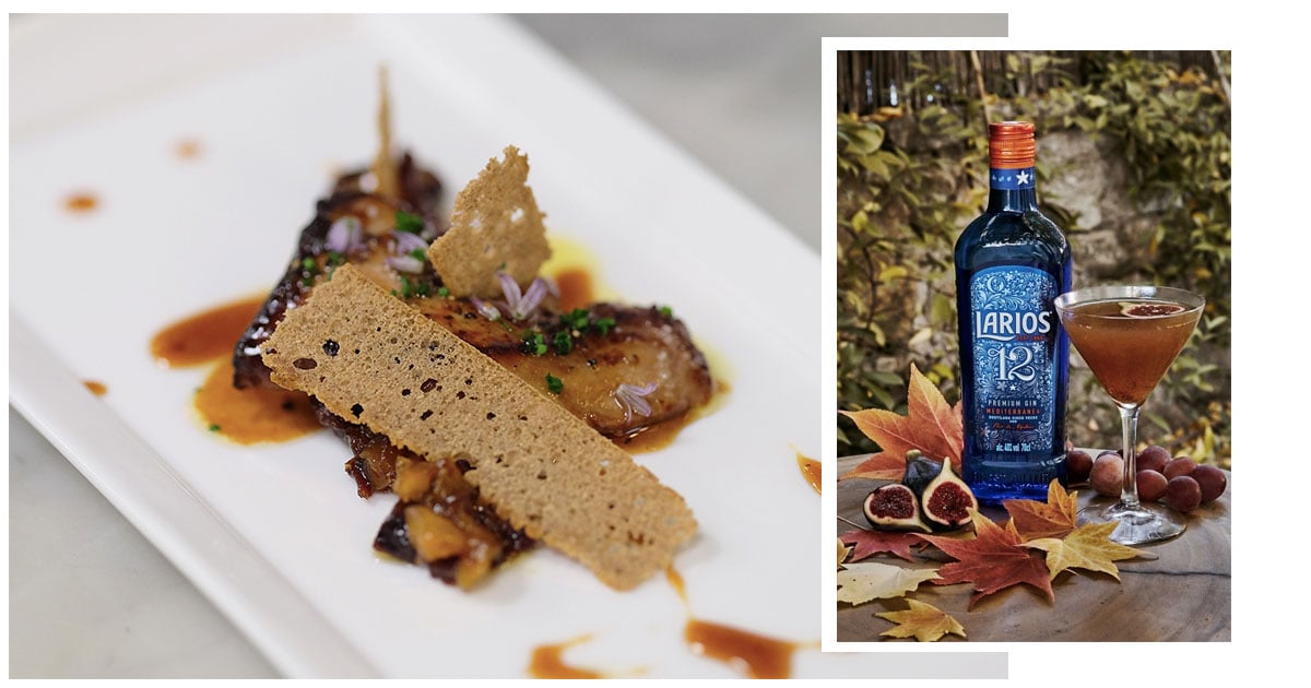 En la imagen, una tapa de foie- gras con ginebra y mermelada de higos. /Foto Getty- Cortesía de la marca.