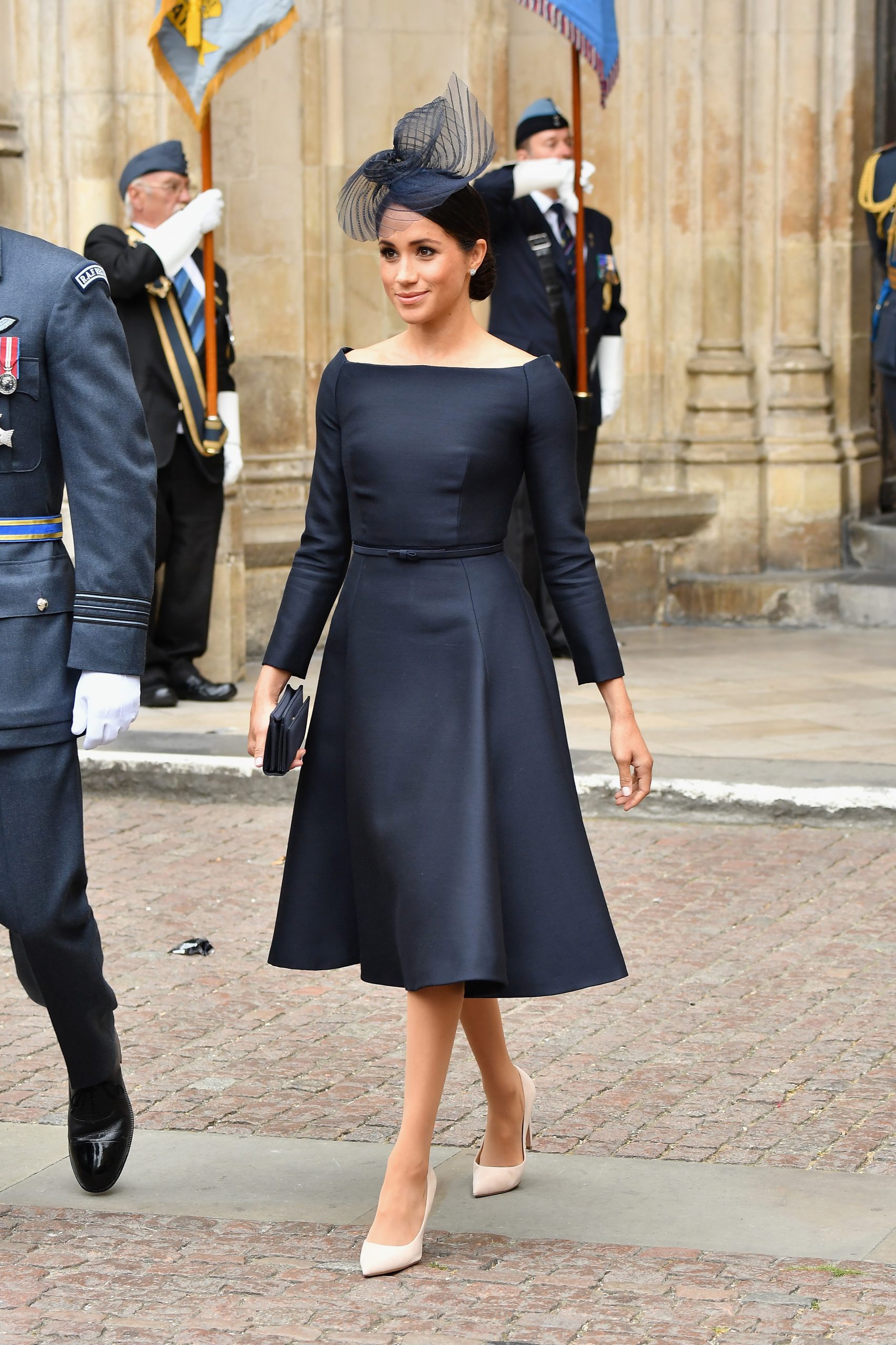 Meghan Markle vestida de Dior