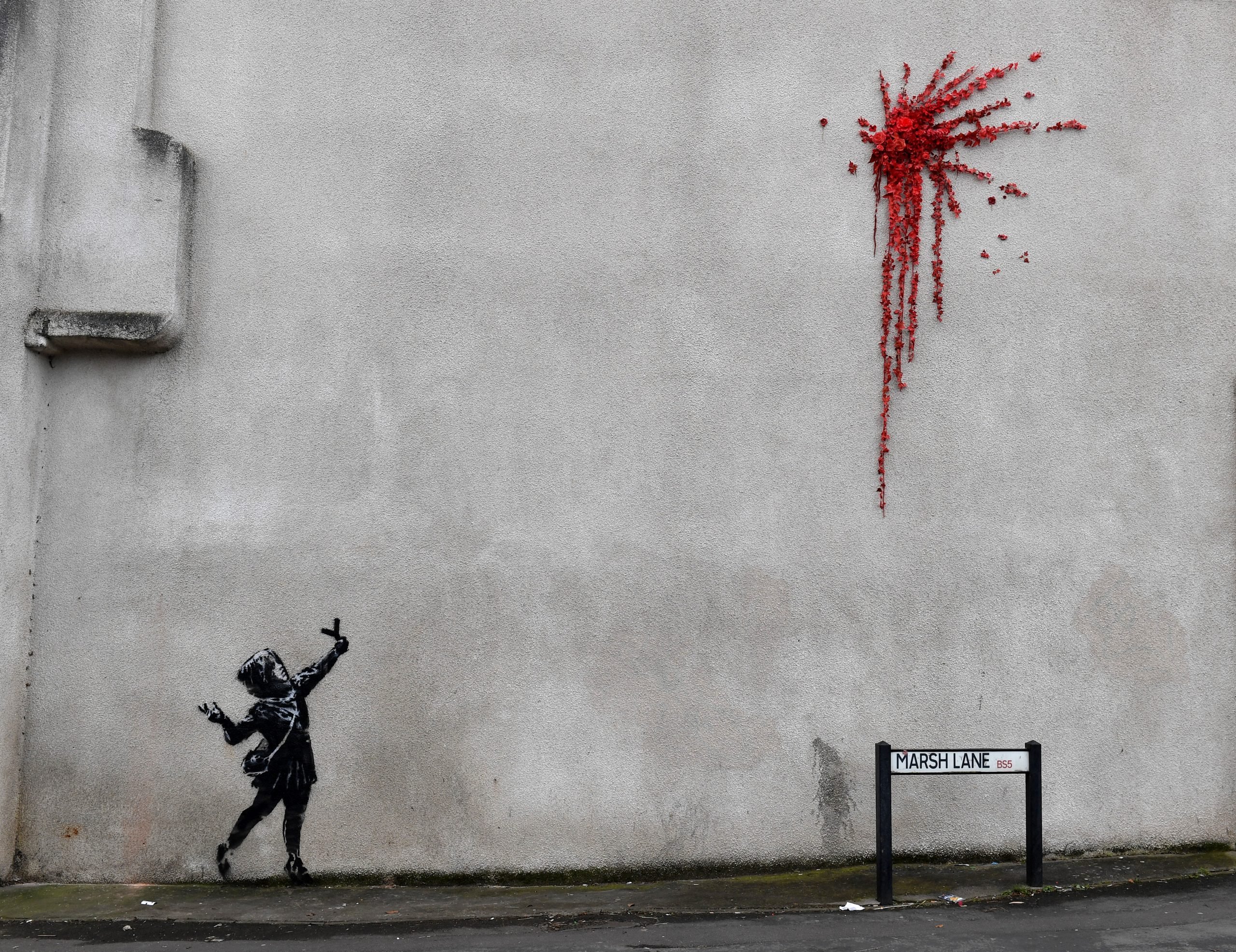 Obra de Banksy