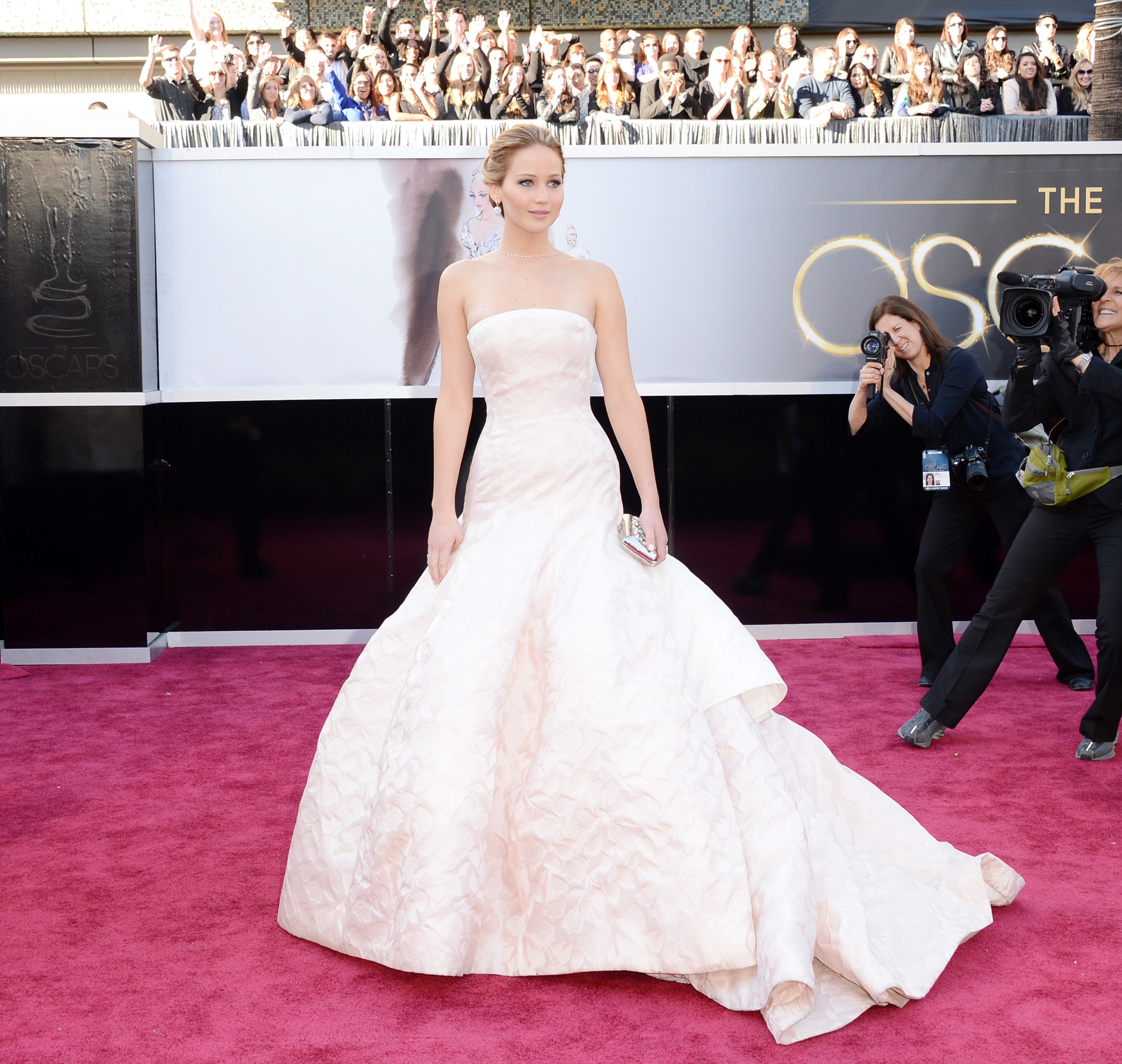 Jennifer Lawrence en los Oscars de 2013