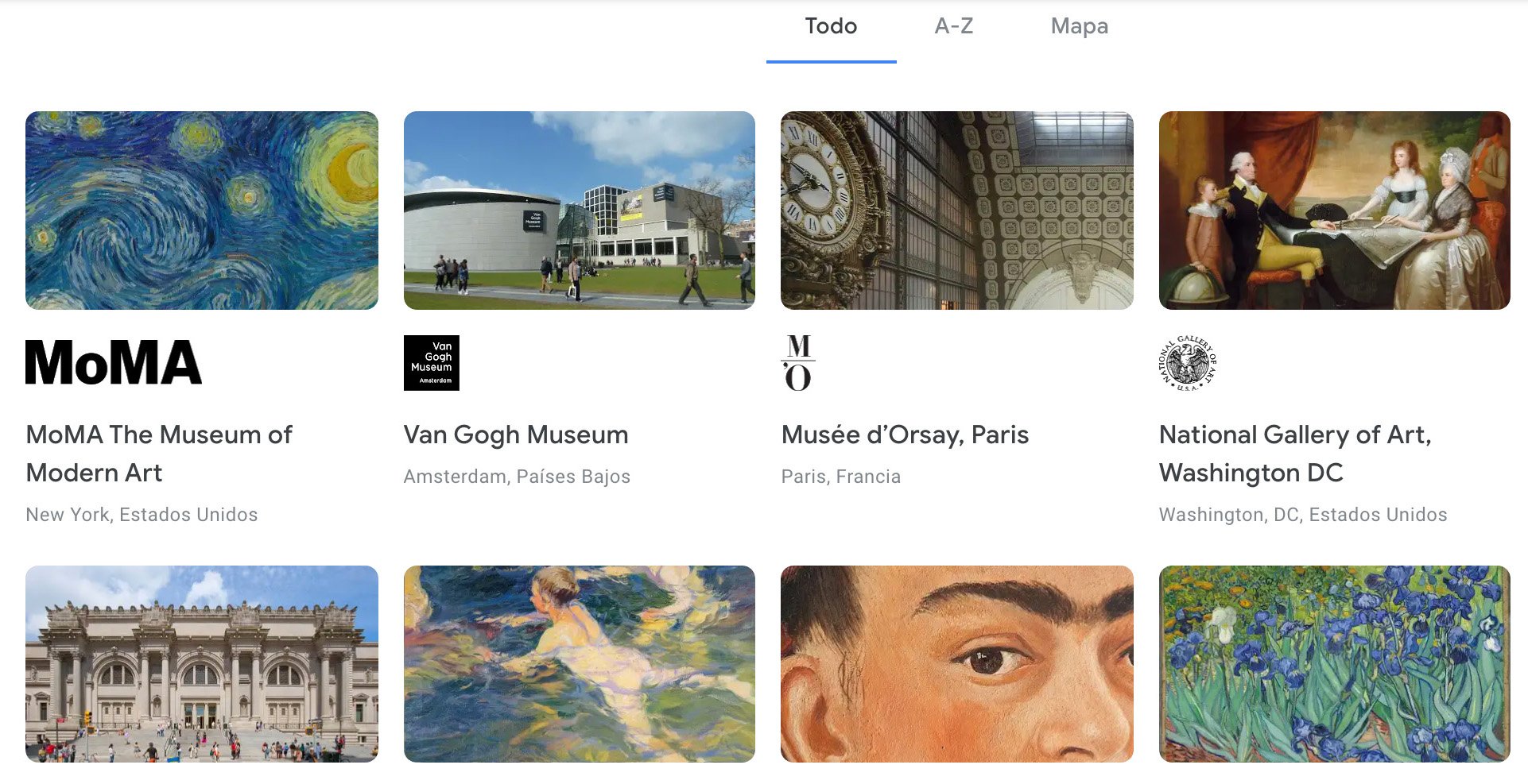 Google ARTS & CULTURE.