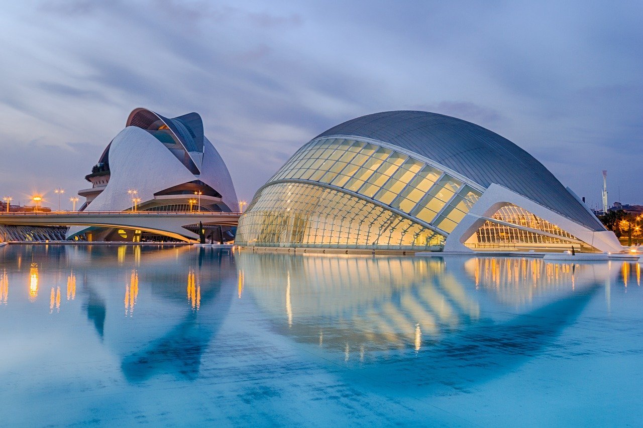 CIUDAD DE LAS ARTES Y LAS CIENCIAS CALATRAVA / Foto: Pixaby