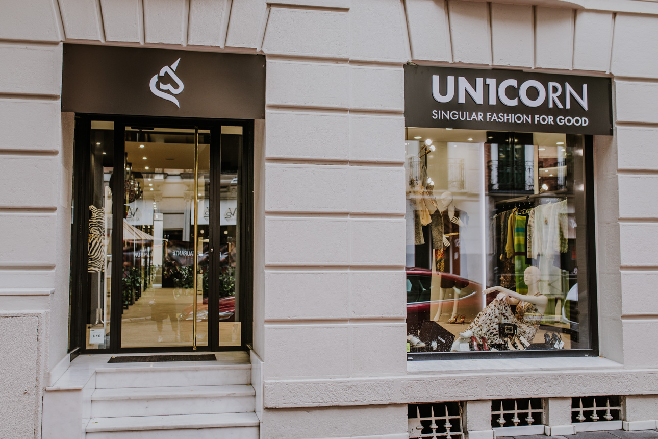 Fachada de la tienda 'Un1corn' en pleno Barrio de Salamanca/ Foto: Starlite