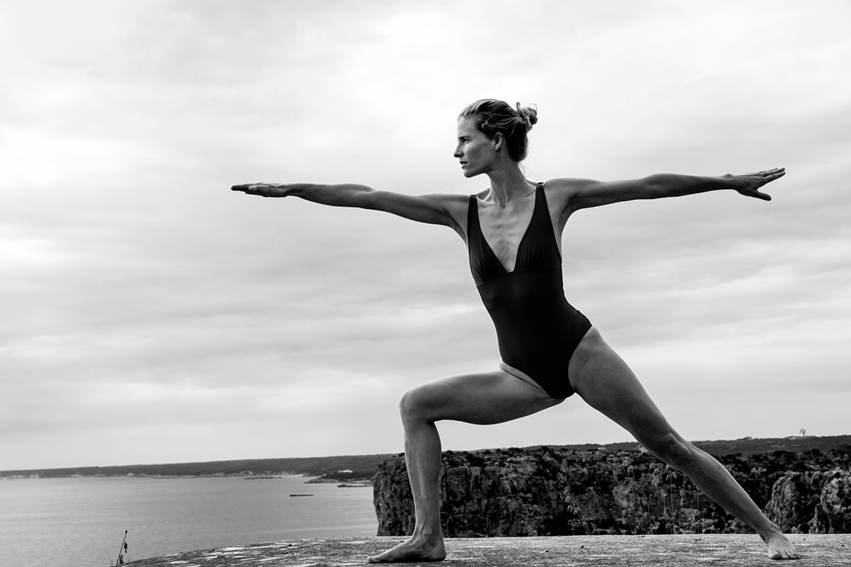 Haciendo yoga / Foto: Experimental Menorca