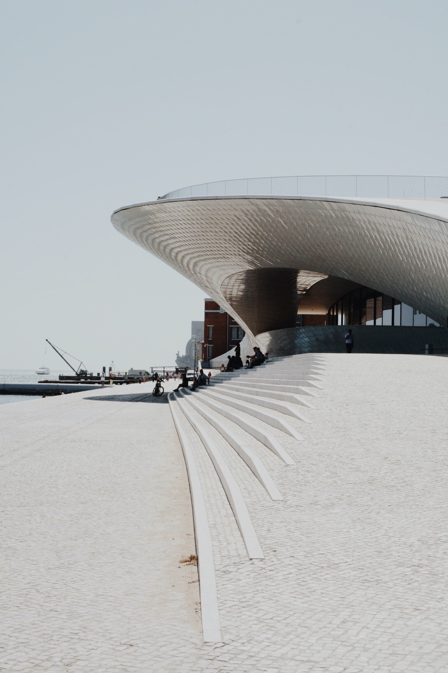 Fachada del MAAT de Lisboa