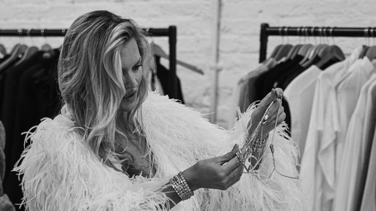 Kate Moss con joyas de Messika/Foto: Messika