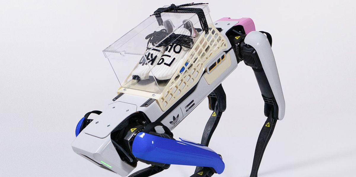 derrochador Árbol de tochi extraer Un robot presenta lo último de Adidas X Pharrell Williams
