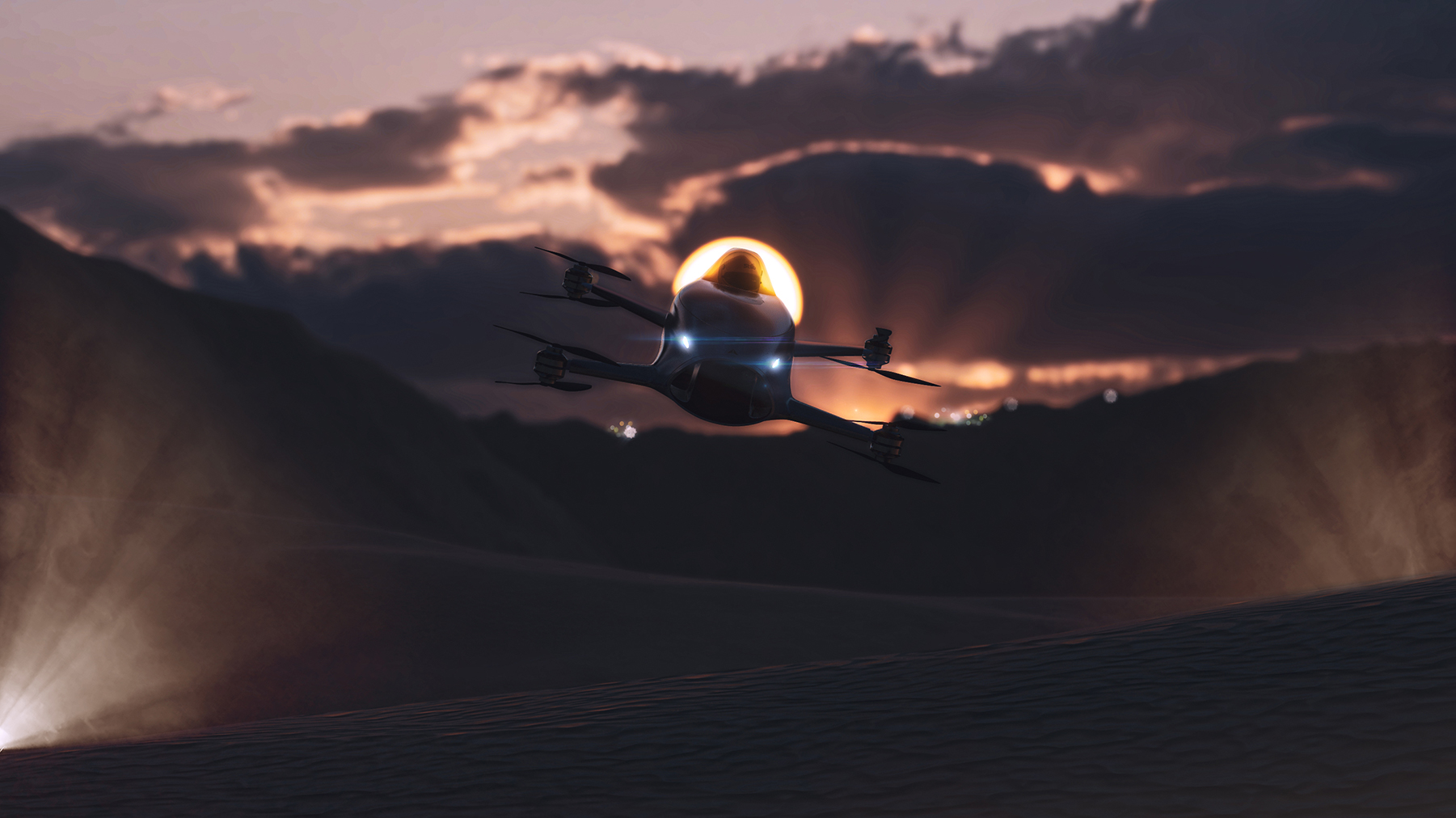 Airspeeder MK3 de Alauda Aeronautics.