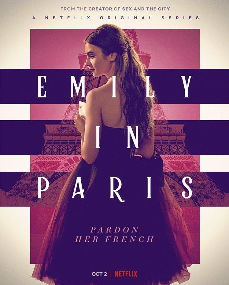 Cartel de la serie 'Emily in Paris' / Foto: Netflix