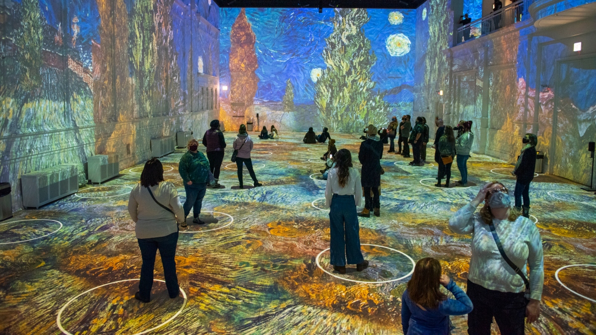 Inmersive Van Gogh. /Foto: Carol Fox and Associates Public Relations