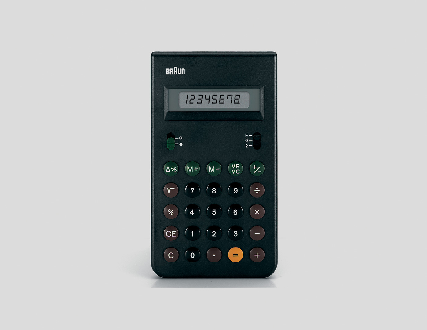 Calculadora de Braun actualizada por Virgil Abloh / Foto: Virgil Abloh