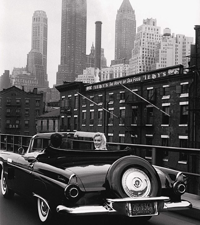 Marilyn Monroe en NY. /Foto: @marilynmonroe