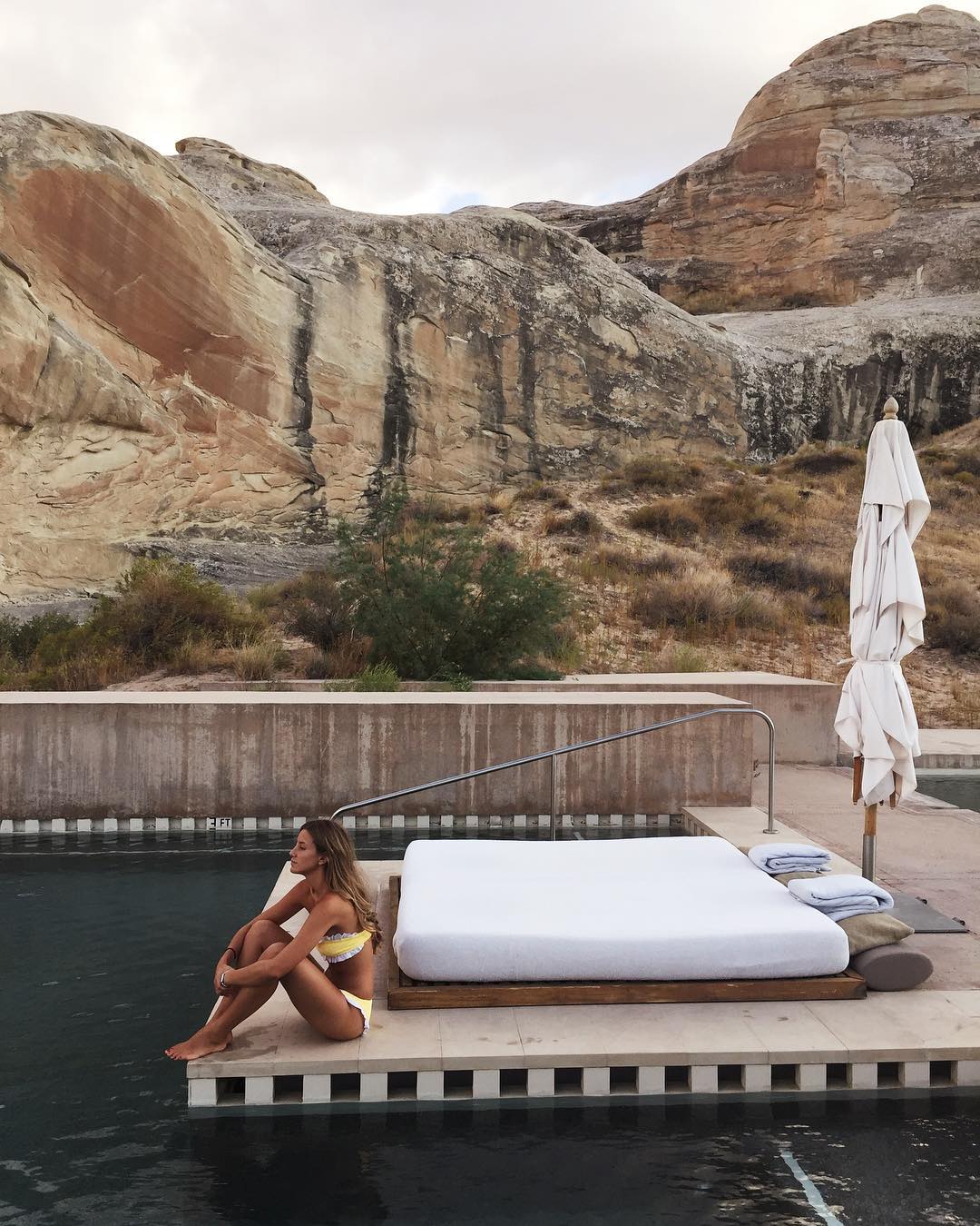 Hotel Amangiri en Utah / Foto: @sofiaparamio