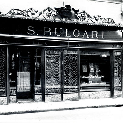1ª tienda de Bvlgari. / Foto: Bvlgari
