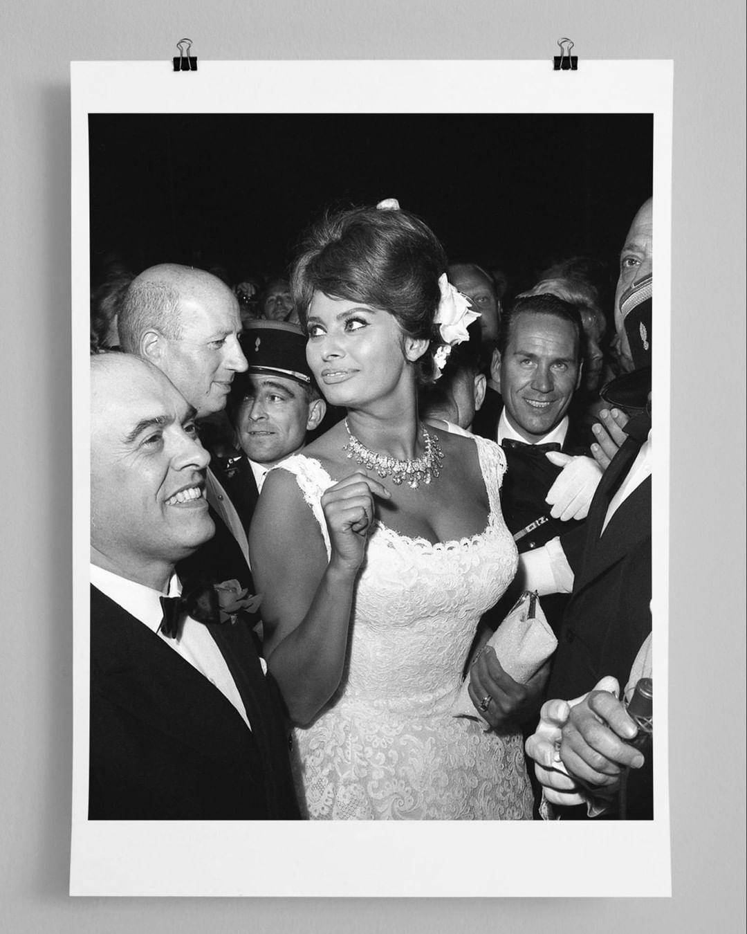 Sophia Loren con joyas de Bvlgari. /Foto: @bvlgari