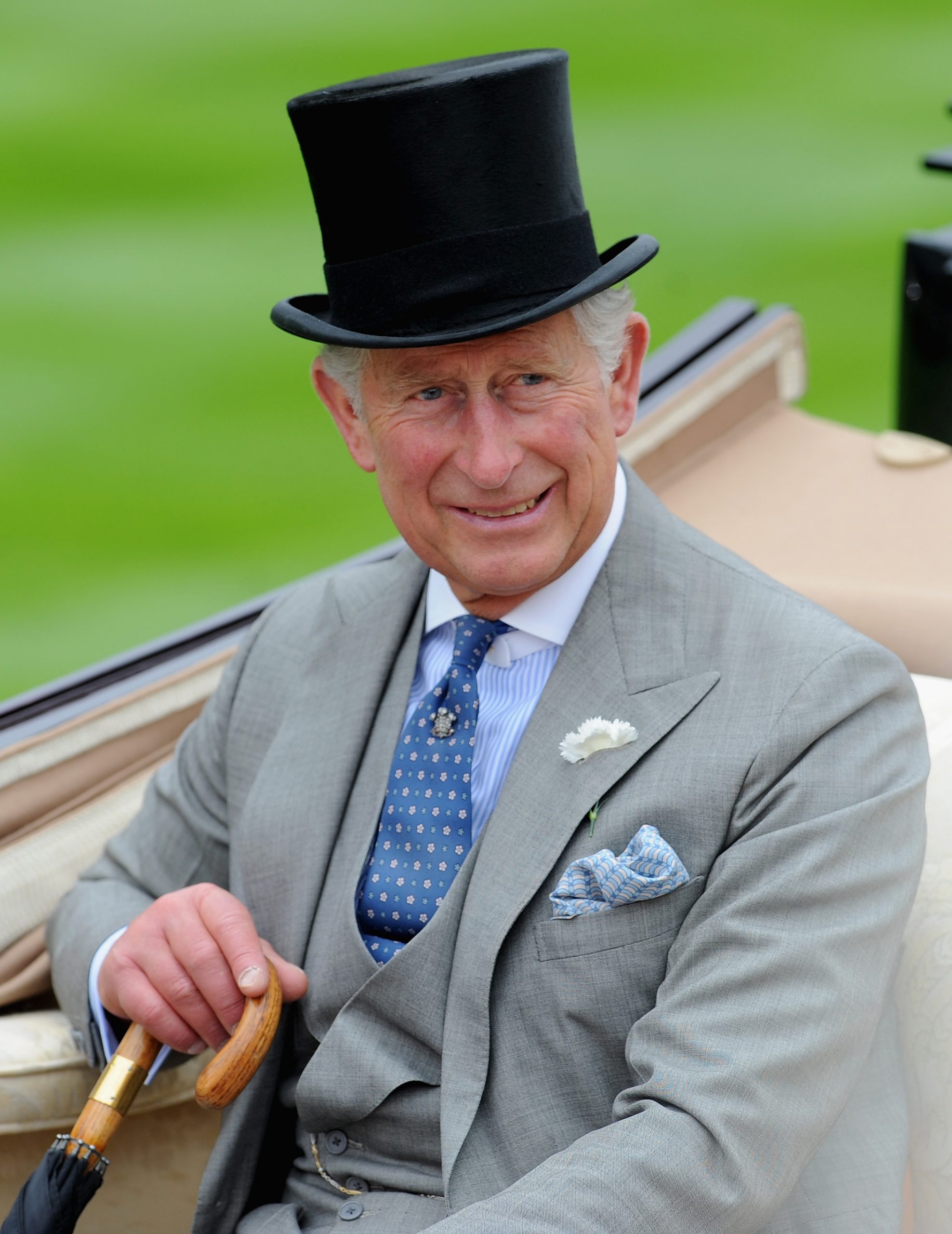 Príncipe Carlos en Ascot. /Foto: Gettyimages