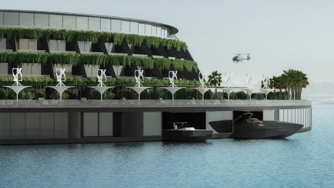 El eco-hotel flotante que genera su propia electricidad