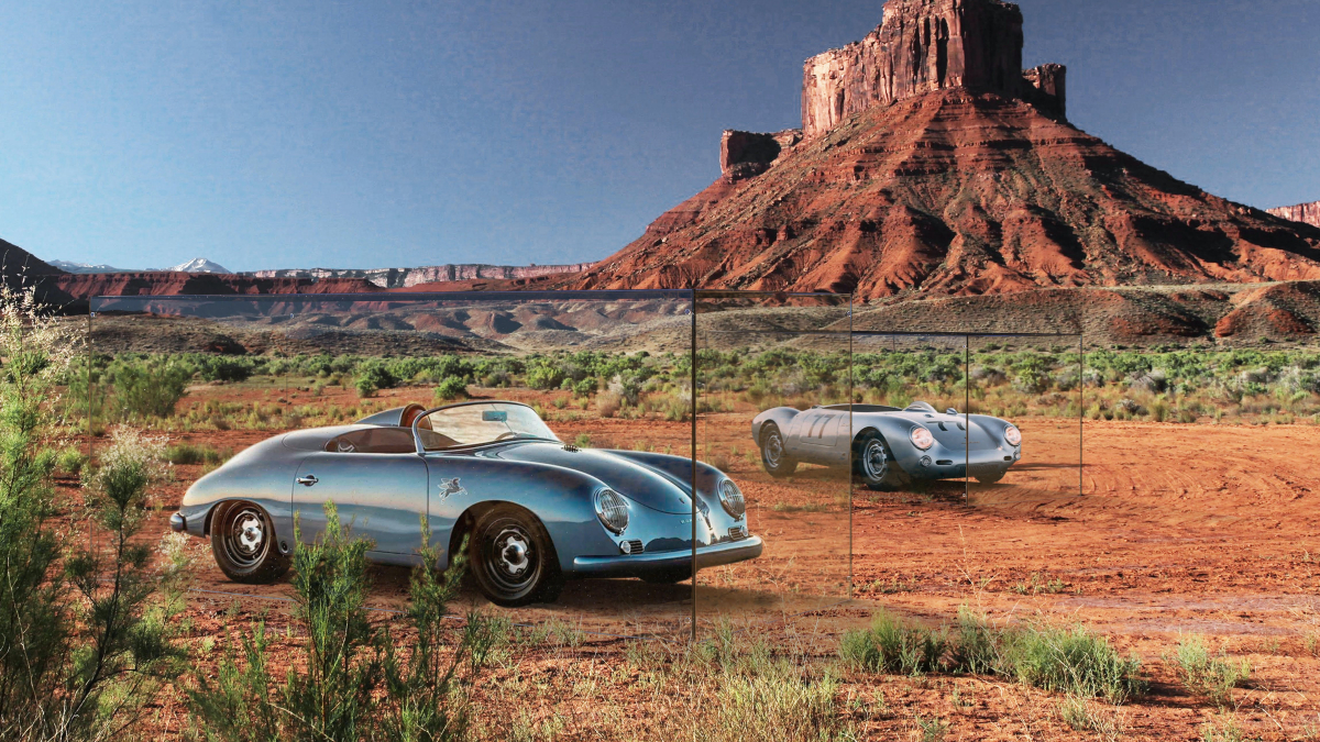 La exposición ‘Porsches en la naturaleza’ y el espíritu de viajar