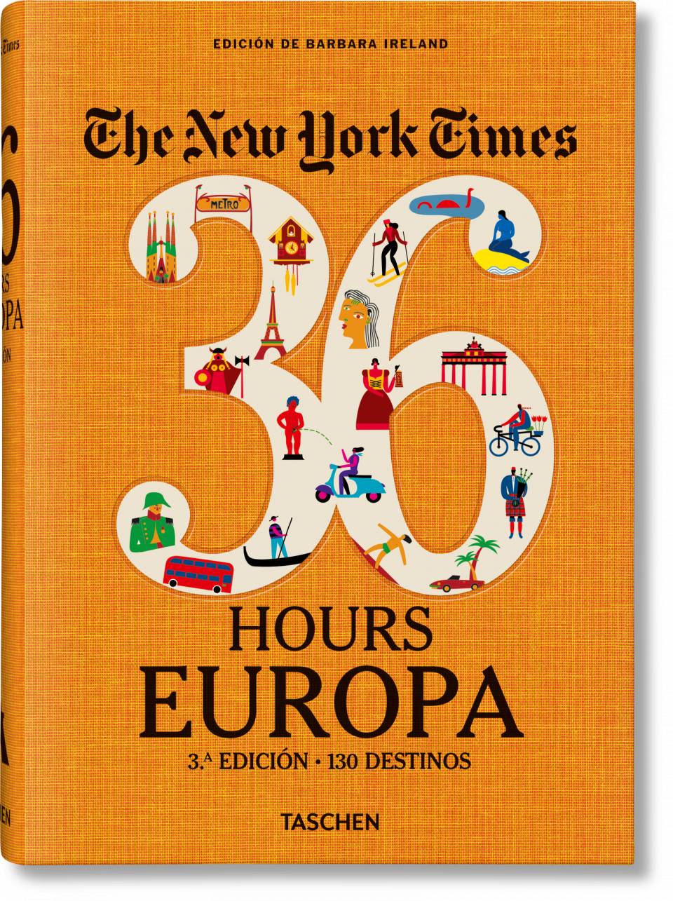 Libro de 'The New York Times' de 36 horas en Europa / Foto: NYT