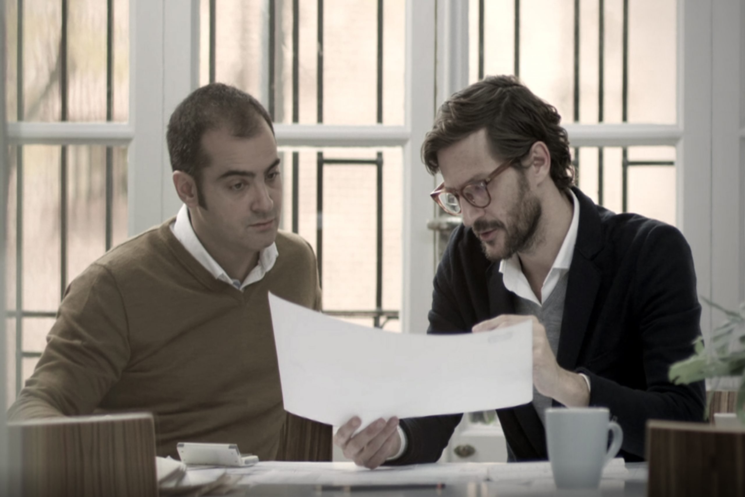 Fernando Cifuentes y nuestro entrevistado Pelayo G Costales de 'Cifuentes Costales Arquitectos'