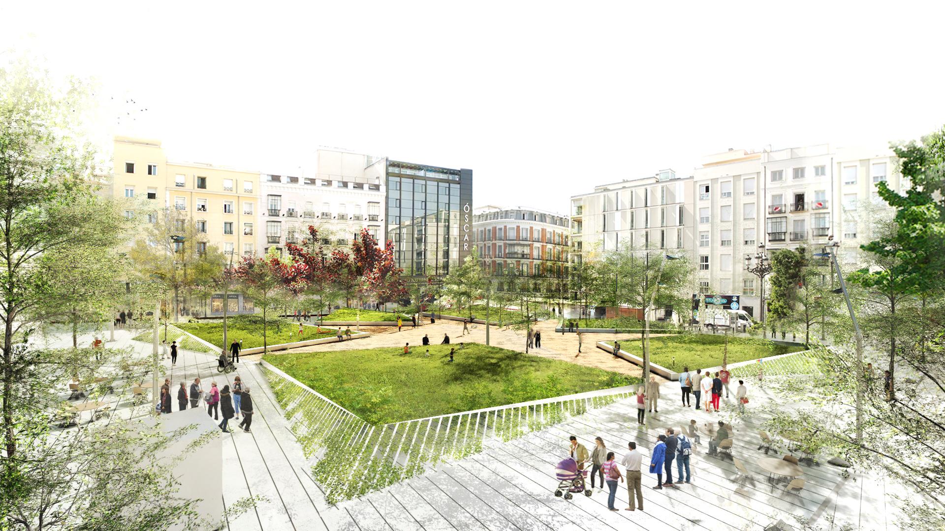 Proyecto para Plaza Vazquez de Mella