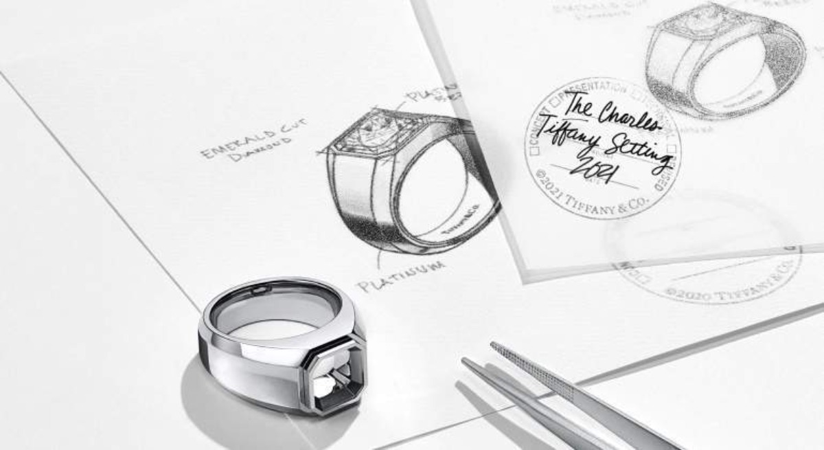 Tiffany su primer anillo de compromiso para hombre