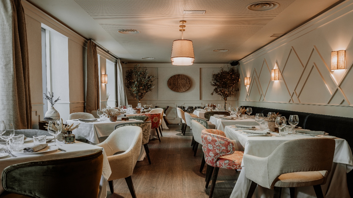 Interior del restaurante / Foto: Prístino