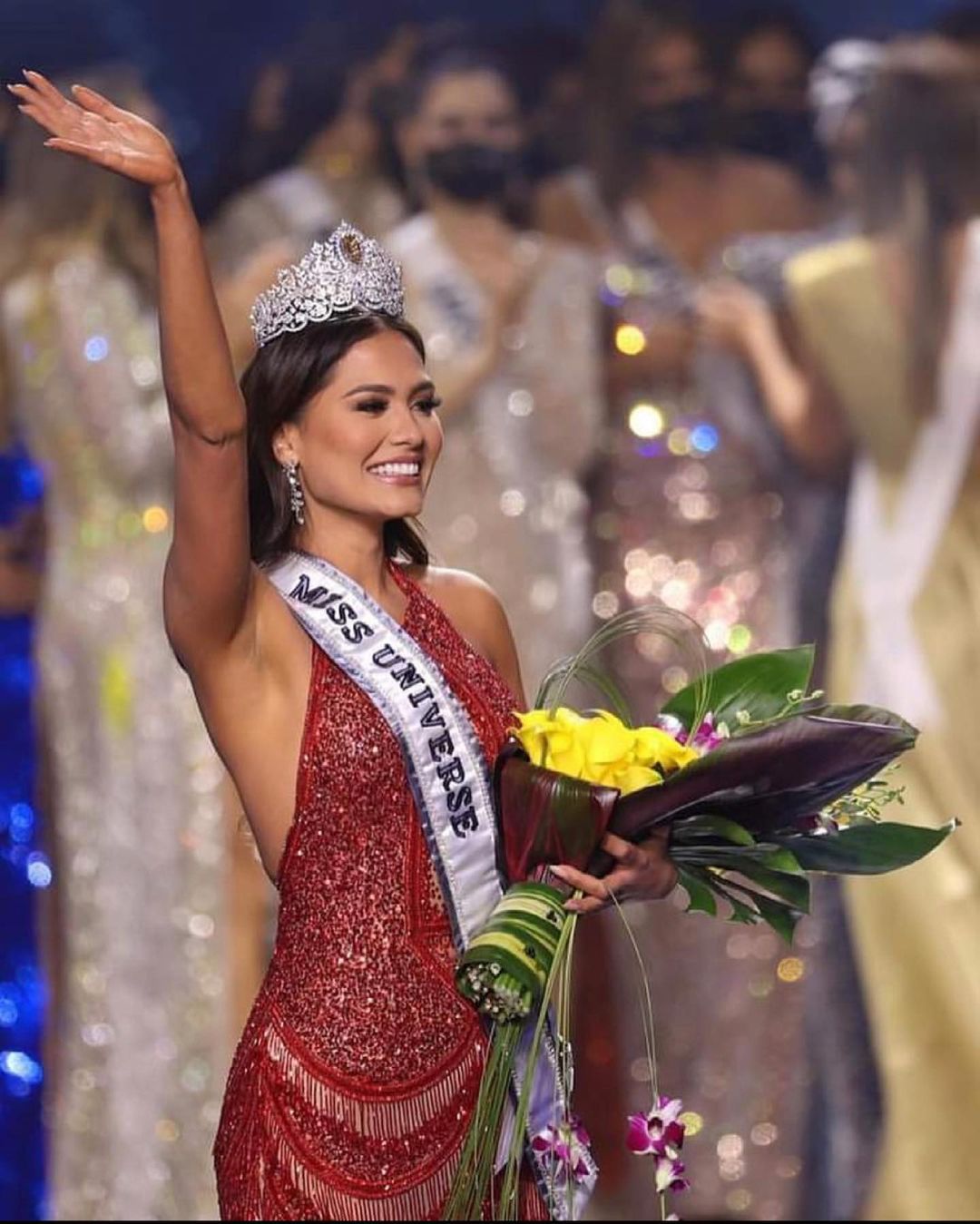 Andrea Meza coronada como Miss Universo 2021