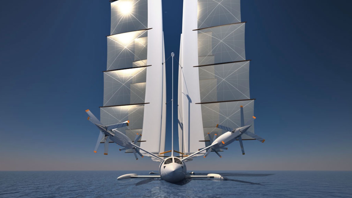 Flying Yacht, el barco de vela que se convierte en jet privado