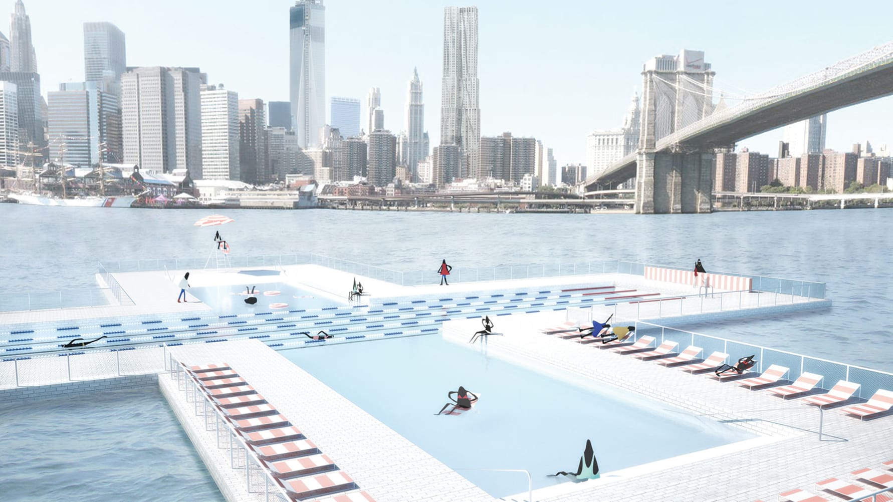 +Pool, logran diseñar una piscina flotante en el East River de Nueva York