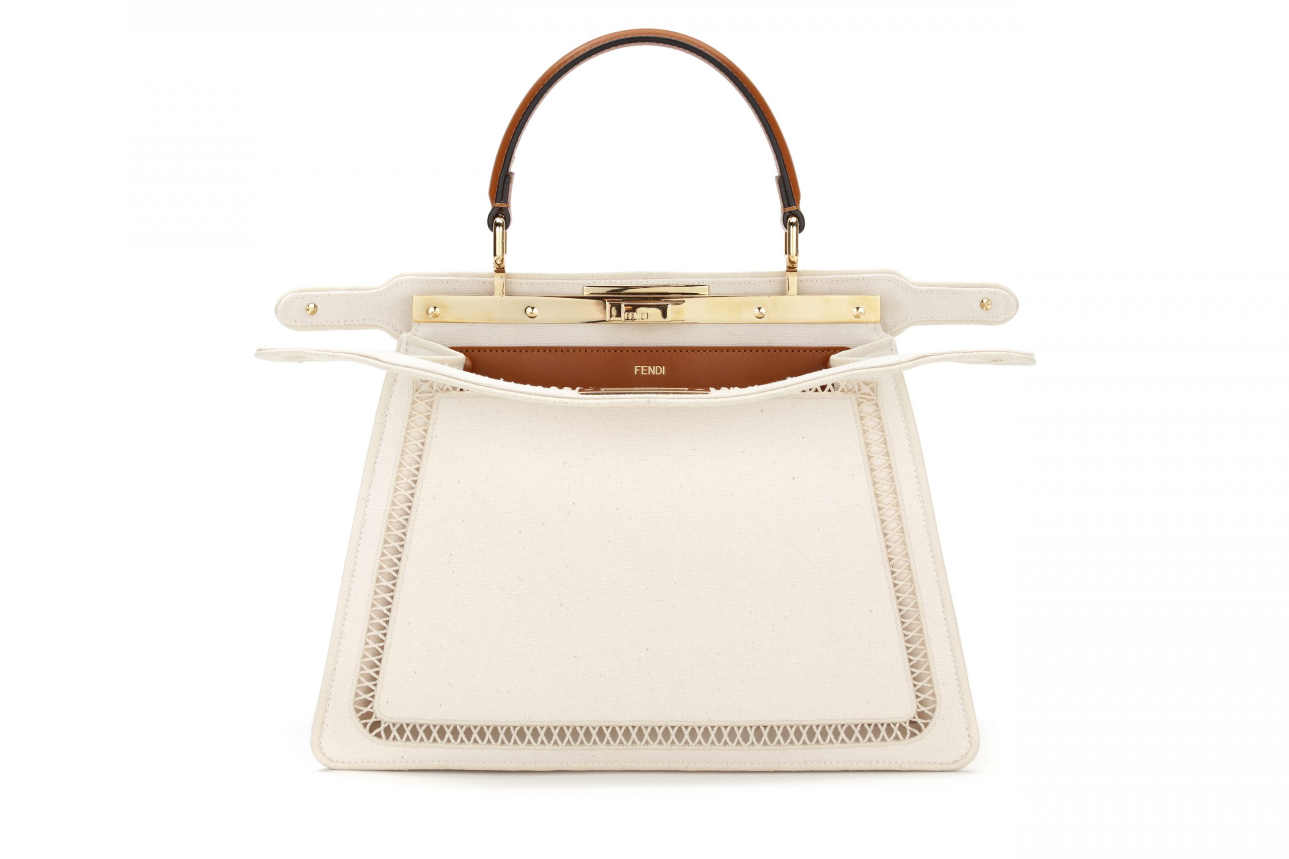 El bolso Peekaboo en blanco / Foto: Fendi