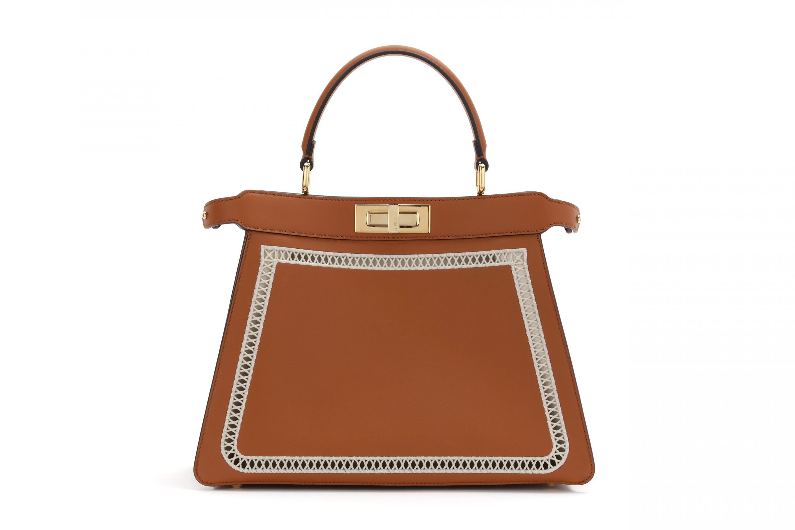 Bolso Peekaboo de piel chocolate / Foto: Fendi