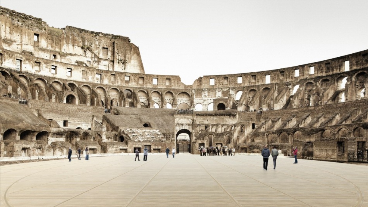 El Coliseo de Roma contará con arena a partir del 2023