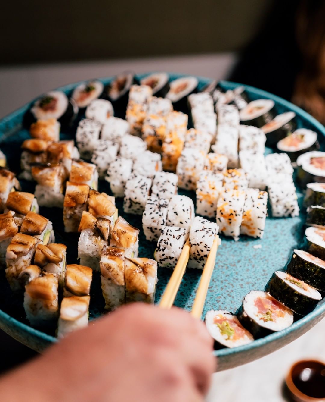 Plato de sushi variado / Foto: Grupo Nomo