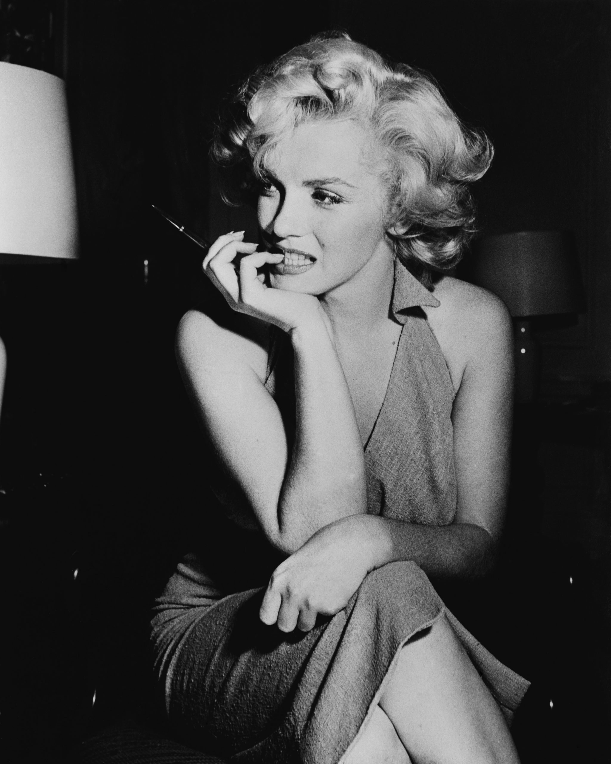 Marilyn Monroe con escote en V / Foto: Getty Images
