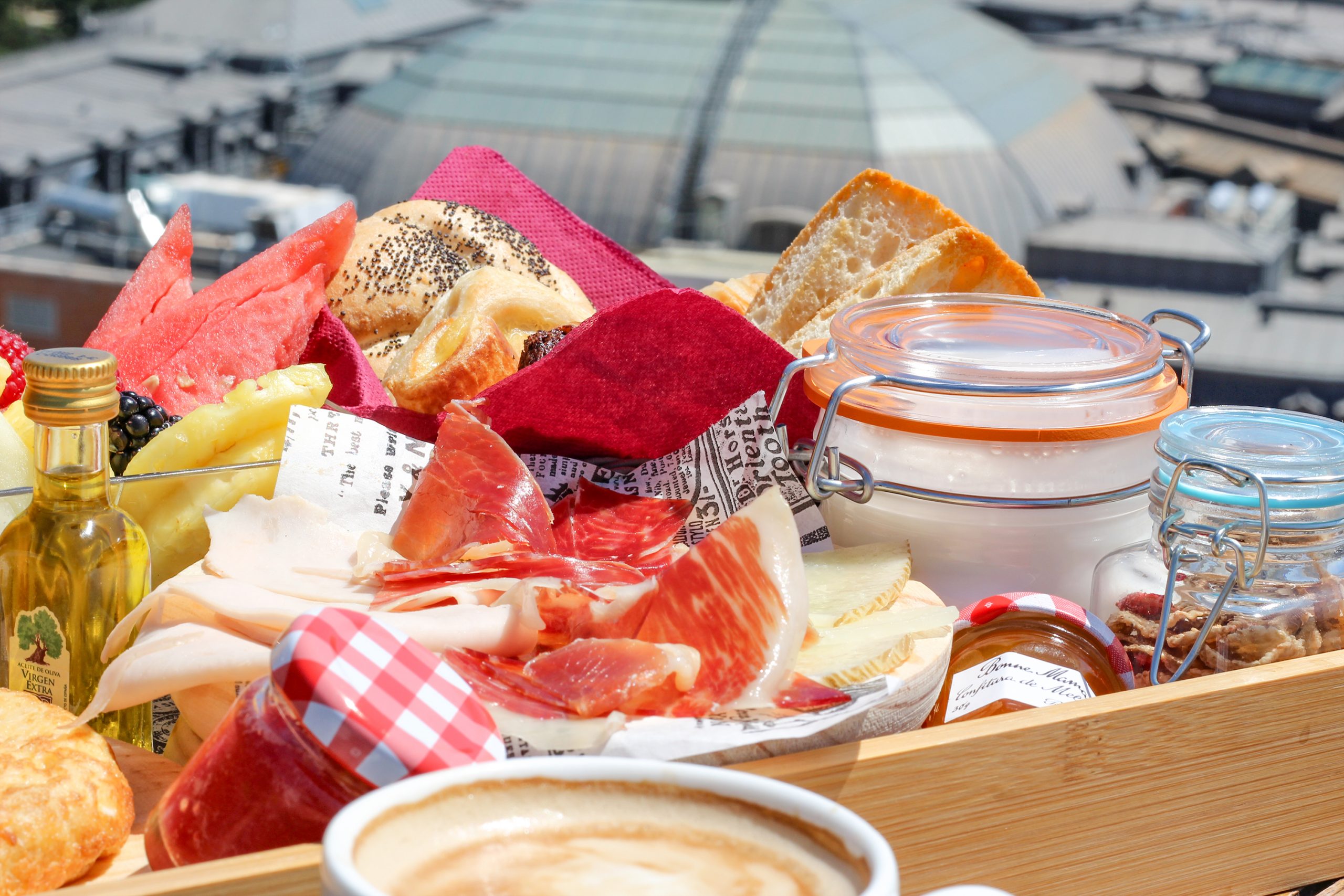 Detalles del delicioso desayuno / Foto: Casa Suecia