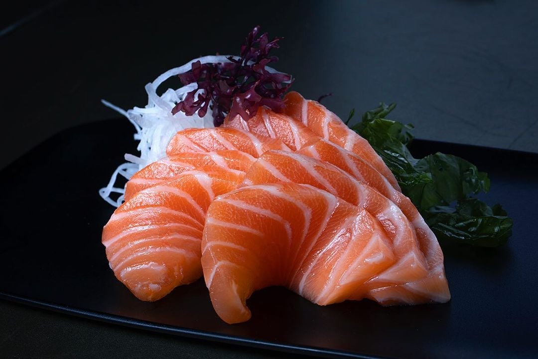 Nigiri de salmón / Foto: @restaurantesgrupokabuki